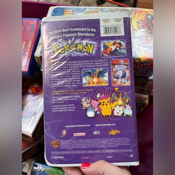 Pokémon The First Movie VHS 📼 - Picture 3 of 8